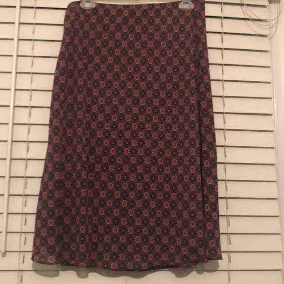 NYC Lined Skirt - Fall Colors - Picture 2 of 7